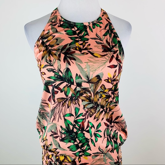 Athleta Estuary Tropical Aqualuxe Swim Dress Small - Picture 3 of 13